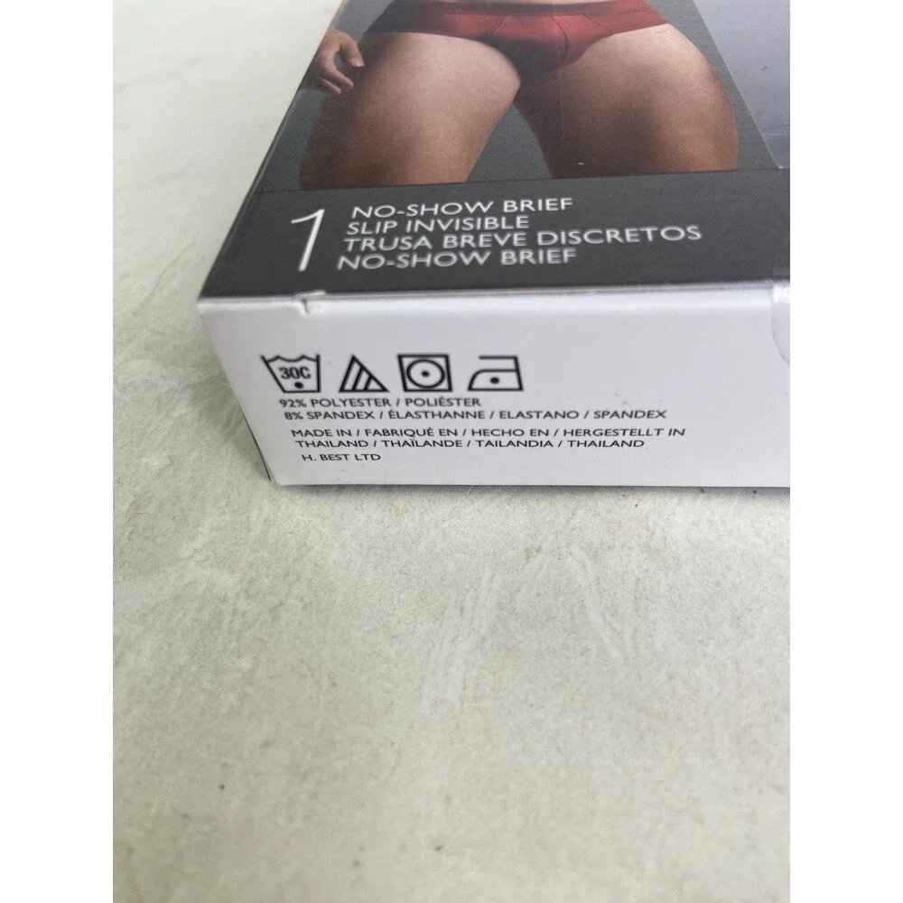 2xist Mood No Show Brief Underwear Black Beauty Mens Size L